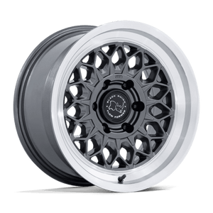 Black Rhino BR034 GRAZ Gloss Gunmetal W/ Machined Lip 17x8.5 0 6x135mm 87.1mm - Wheelwiz