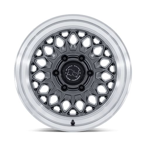 Black Rhino BR034 GRAZ Gloss Gunmetal W/ Machined Lip 17x8.5 +25 6x139.7mm 106.1mm - Wheelwiz