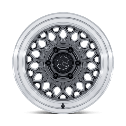 Black Rhino BR034 GRAZ Gloss Gunmetal W/ Machined Lip 17x8.5 0 6x135mm 87.1mm