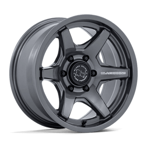 Black Rhino BR035 KUMA Gloss Gunmetal 17x8.5 +25 5x127mm 71.5mm - Wheelwiz