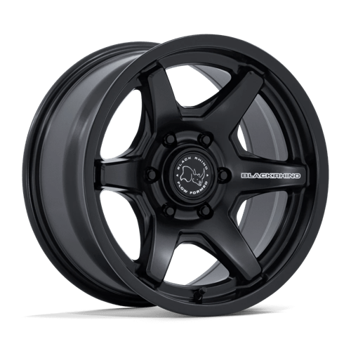 Black Rhino BR035 KUMA Matte Black 17x8.5 +25 5x127mm 71.5mm