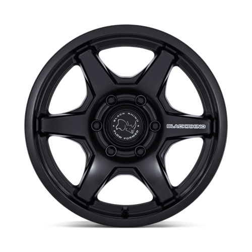 Black Rhino BR035 KUMA Matte Black 17x8.5 +25 5x127mm 71.5mm