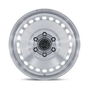 Black Rhino BR036 BASIN Gloss Silver W/ Machined Face 17x8 +32 6x130mm 84.1mm