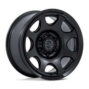 Black Rhino BR037 TEMBO Matte Black 17x8.5 0 5x127mm 71.5mm