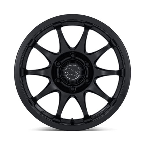 Black Rhino BR038 RONIN Matte Black 17x8.5 0 6x139.7mm 106.1mm - Wheelwiz
