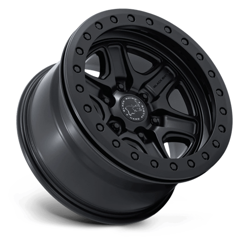 Black Rhino BR200 ECHO TRAIL LOCK BEADLOCK Matte Black 18x9 +12 6x139.7mm 106.1mm - Wheelwiz
