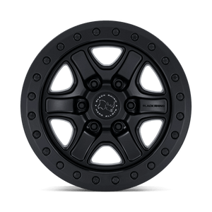 Black Rhino BR200 ECHO TRAIL LOCK BEADLOCK Matte Black 18x9 +12 6x135mm 87.1mm - Wheelwiz