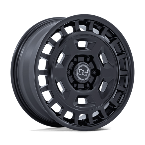 Black Rhino BR405 ROVER Matte Black W/ Gloss Black Lip 18x8 +32 6x130mm 84.1mm - Wheelwiz