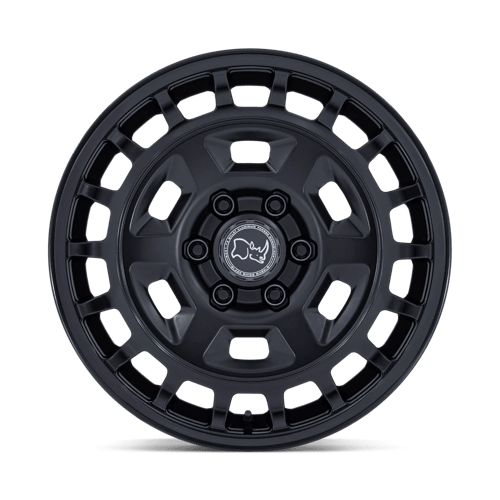 Black Rhino BR405 ROVER Matte Black W/ Gloss Black Lip 17x8 +32 6x130mm 84.1mm - Wheelwiz