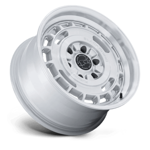 Black Rhino BR600 VAGABOND Gloss Silver W/ Machined Face 17x8.5 +25 6x139.7mm 106.1mm