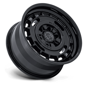 Black Rhino BR600 VAGABOND Matte Black W/ Gloss Black Lip 17x8 +32 6x130mm 84.1mm - Wheelwiz