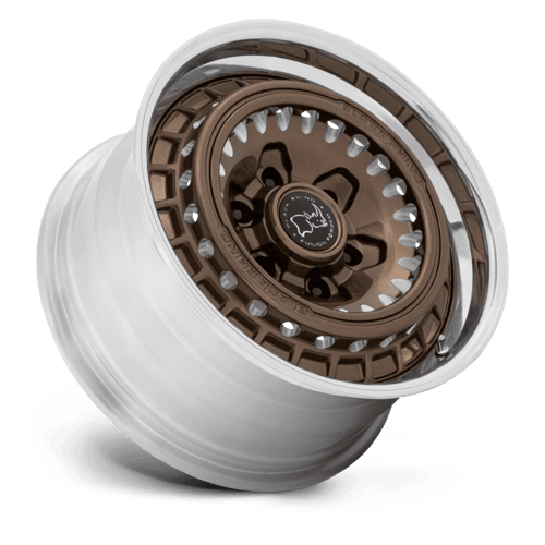 Black Rhino BR601 BASTION Gloss Bronze Milled W/ Polishe 17x8 +32 6x139.7mm 106.1mm - Wheelwiz