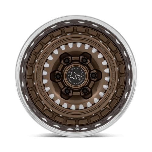 Black Rhino BR601 BASTION Gloss Bronze Milled W/ Polishe 17x8 +32 6x139.7mm 106.1mm - Wheelwiz