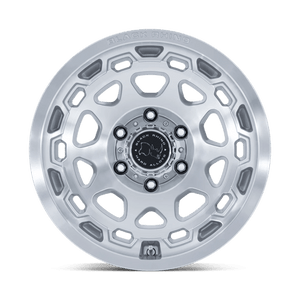 Black Rhino BR026 CONGO Gloss Silver W/ Machined Face 17x8.5 +25 5x130mm 71.6mm - Wheelwiz