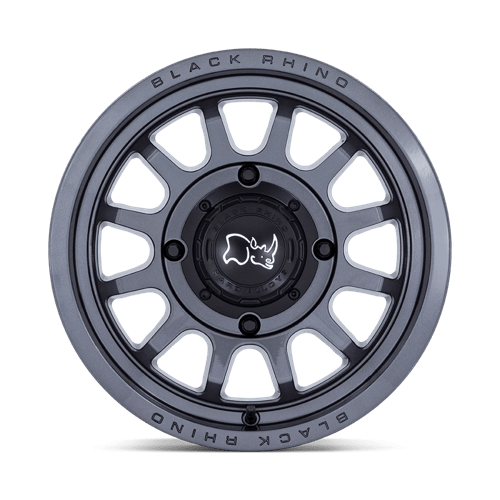 Black Rhino RAPID UTV Gloss Gunmetal 15x7 +10 4x110mm 86mm - Wheelwiz