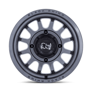 Black Rhino RAPID UTV Gloss Gunmetal 15x7 +10 4x110mm 86mm - Wheelwiz