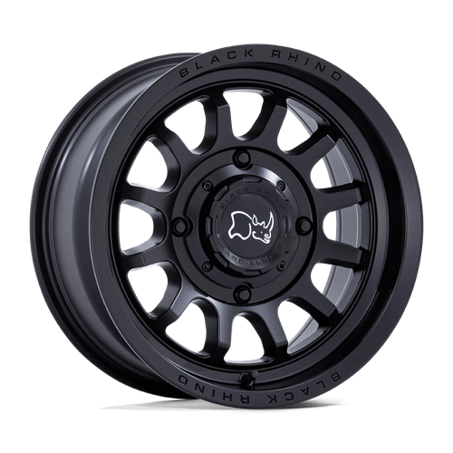 Black Rhino RAPID UTV Matte Black 14x7 +10 4x110mm 86mm