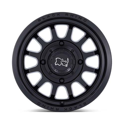 Black Rhino RAPID UTV Matte Black 15x7 +10 4x110mm 86mm - Wheelwiz