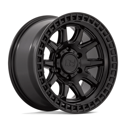 Black Rhino CALICO Matte Black 17x8.5 -10 5x127mm 71.5mm - Wheelwiz