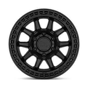 Black Rhino CALICO Matte Black 17x8.5 +34 5x114.3mm 72.6mm - Wheelwiz