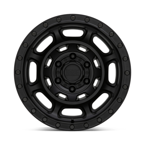 Black Rhino CONVOY Matte Black 17x8.5 -18 5x127mm 71.5mm - Wheelwiz