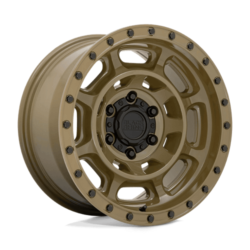Black Rhino CONVOY Gator Green 17x8.5 -18 5x127mm 71.5mm - Wheelwiz