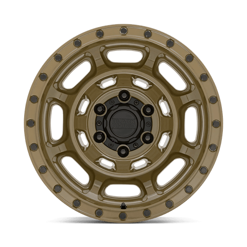 Black Rhino CONVOY Gator Green 17x8.5 -18 5x127mm 71.5mm - Wheelwiz