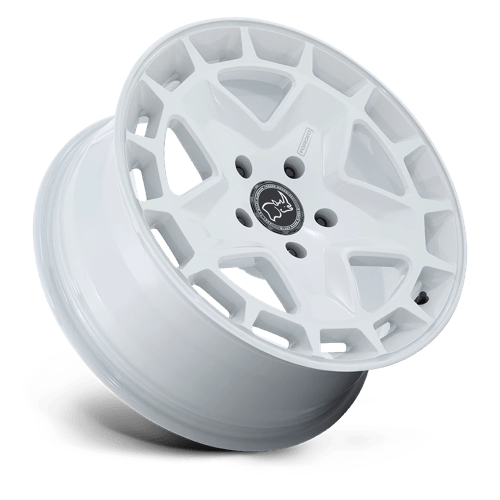 Black Rhino CORSICA Gloss White 18x8 +20 5x130mm 71.5mm - Wheelwiz