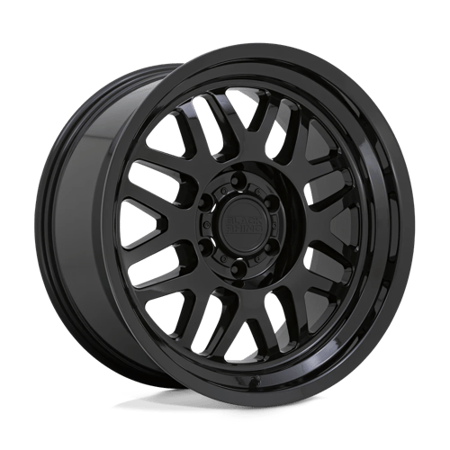 Black Rhino DELTA Gloss Black 18x9.5 +12 6x120mm 67.1mm - Wheelwiz