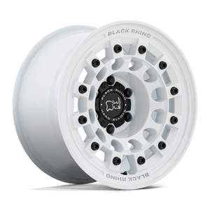 Black Rhino FUJI Gloss White 17x8 +38 5x114.3mm 72.6mm - Wheelwiz