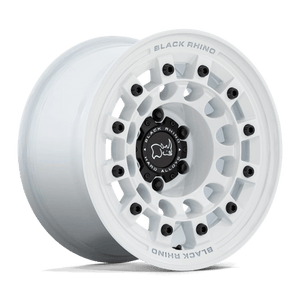 Black Rhino FUJI Gloss White 17x8 +20 6x139.7mm 106.1mm - Wheelwiz