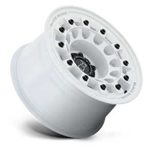 Black Rhino FUJI Gloss White 17x9 -12 6x139.7mm 106.1mm - Wheelwiz