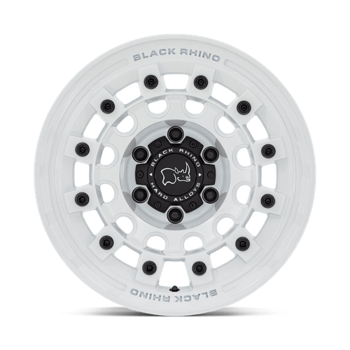 Black Rhino FUJI Gloss White 17x9 -12 5x127mm 71.5mm - Wheelwiz