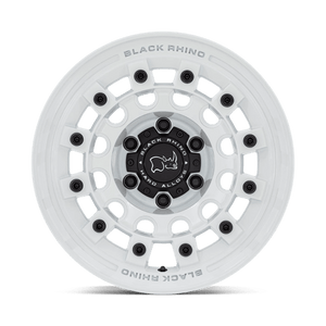 Black Rhino FUJI Gloss White 17x9 -12 5x127mm 71.5mm - Wheelwiz