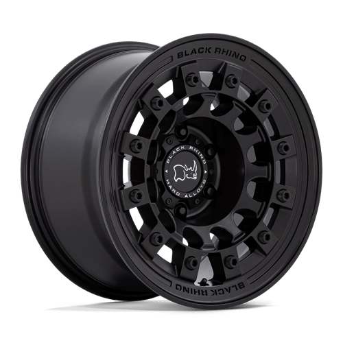 Black Rhino FUJI Matte Black 17x9 -12 5x127mm 71.5mm - Wheelwiz