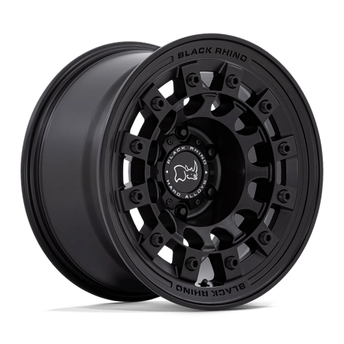 Black Rhino FUJI Matte Black 17x8 +38 5x127mm 71.5mm - Wheelwiz