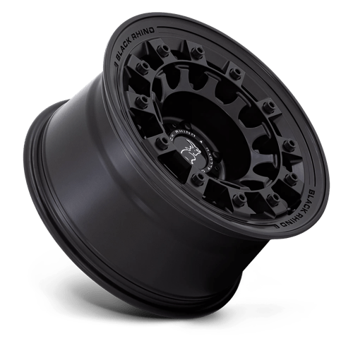 Black Rhino FUJI Matte Black 17x8 +30 5x114.3mm 72.6mm - Wheelwiz