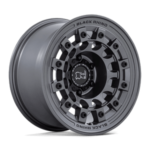 Black Rhino FUJI Matte Gunmetal 17x9 -12 5x127mm 71.5mm - Wheelwiz