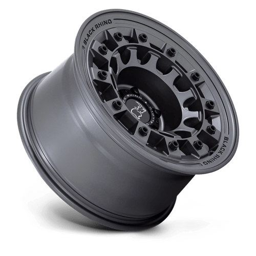 Black Rhino FUJI Matte Gunmetal 17x9 -12 5x127mm 71.5mm - Wheelwiz