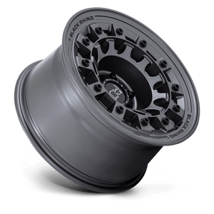 Black Rhino FUJI Matte Gunmetal 17x8 +38 5x127mm 71.5mm - Wheelwiz