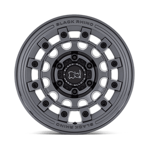 Black Rhino FUJI Matte Gunmetal 17x9 -12 5x127mm 71.5mm - Wheelwiz