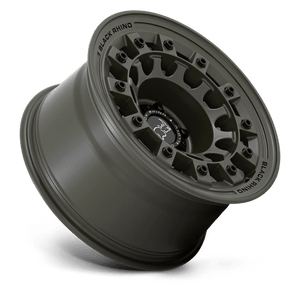 Black Rhino FUJI Olive Drab Green 17x9 -12 6x139.7mm 106.1mm - Wheelwiz