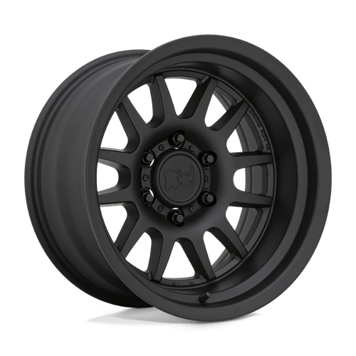 Black Rhino GUIDE Matte Black 17x9 -10 6x139.7mm 106.1mm - Wheelwiz