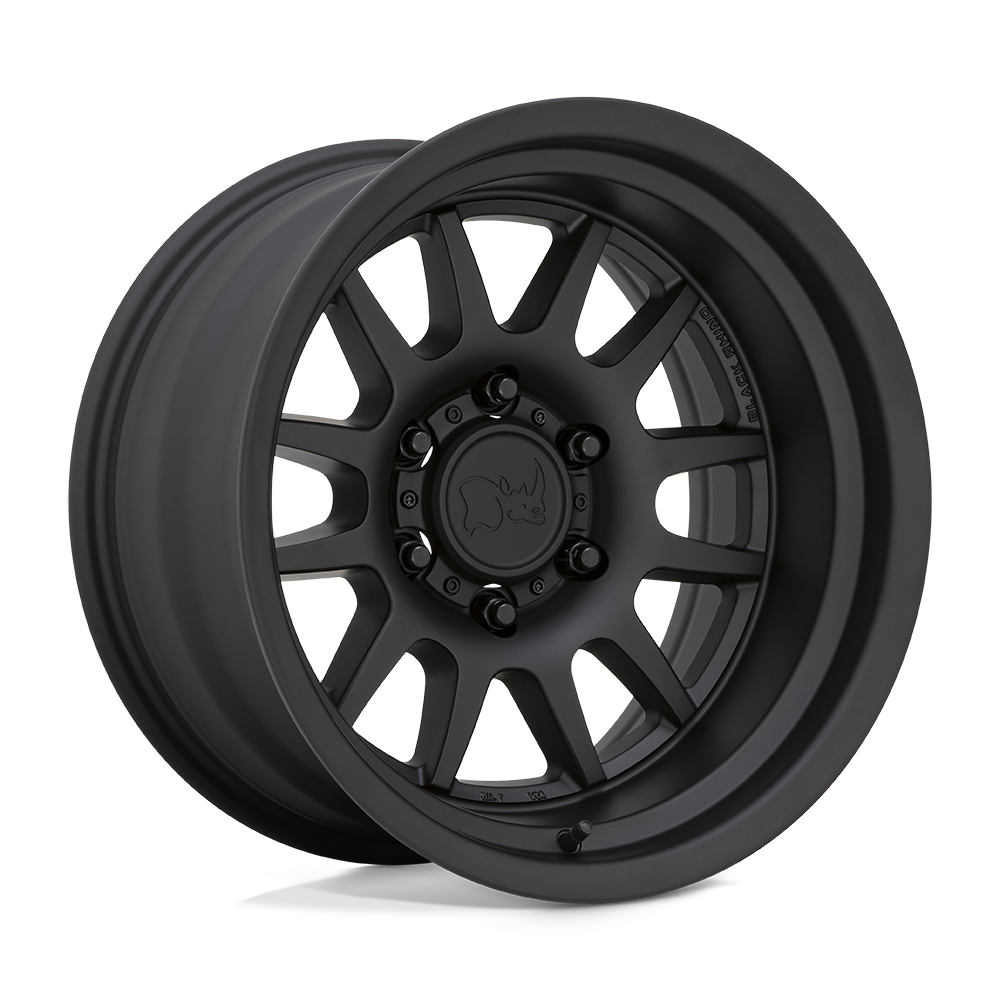 Black Rhino GUIDE Matte Black 17x9 0 6x114.3mm 66.1mm - WheelWiz