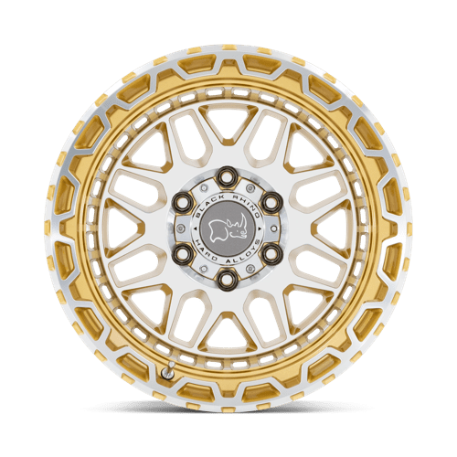 Black Rhino HOLCOMB Gloss Gold W/ Mirror Cut Face 18x9.5 +12 6x135mm 87.1mm - Wheelwiz