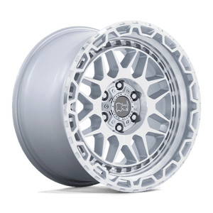Black Rhino HOLCOMB Gloss Silver W/ Mirror Cut Fac 17x9.5 +12 6x135mm 87.1mm - Wheelwiz
