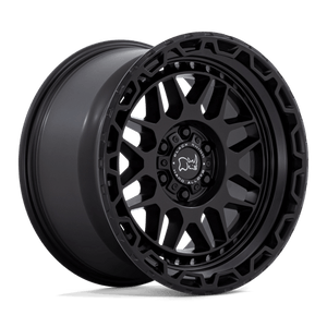 Black Rhino HOLCOMB Matte Black 17x9.5 -12 5x127mm 71.5mm - Wheelwiz