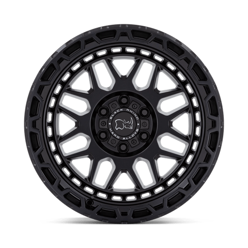 Black Rhino HOLCOMB Matte Black 17x9.5 -12 5x127mm 71.5mm - Wheelwiz