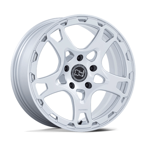 Black Rhino KLAUE Matte Silver 18x8 +20 5x130mm 71.5mm
