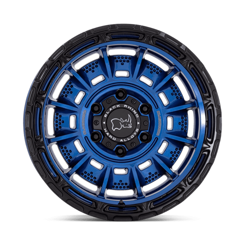 Black Rhino LEGION Cobalt Blue W/ Black Lip 20x10 -18 5x127mm 71.5mm - Wheelwiz